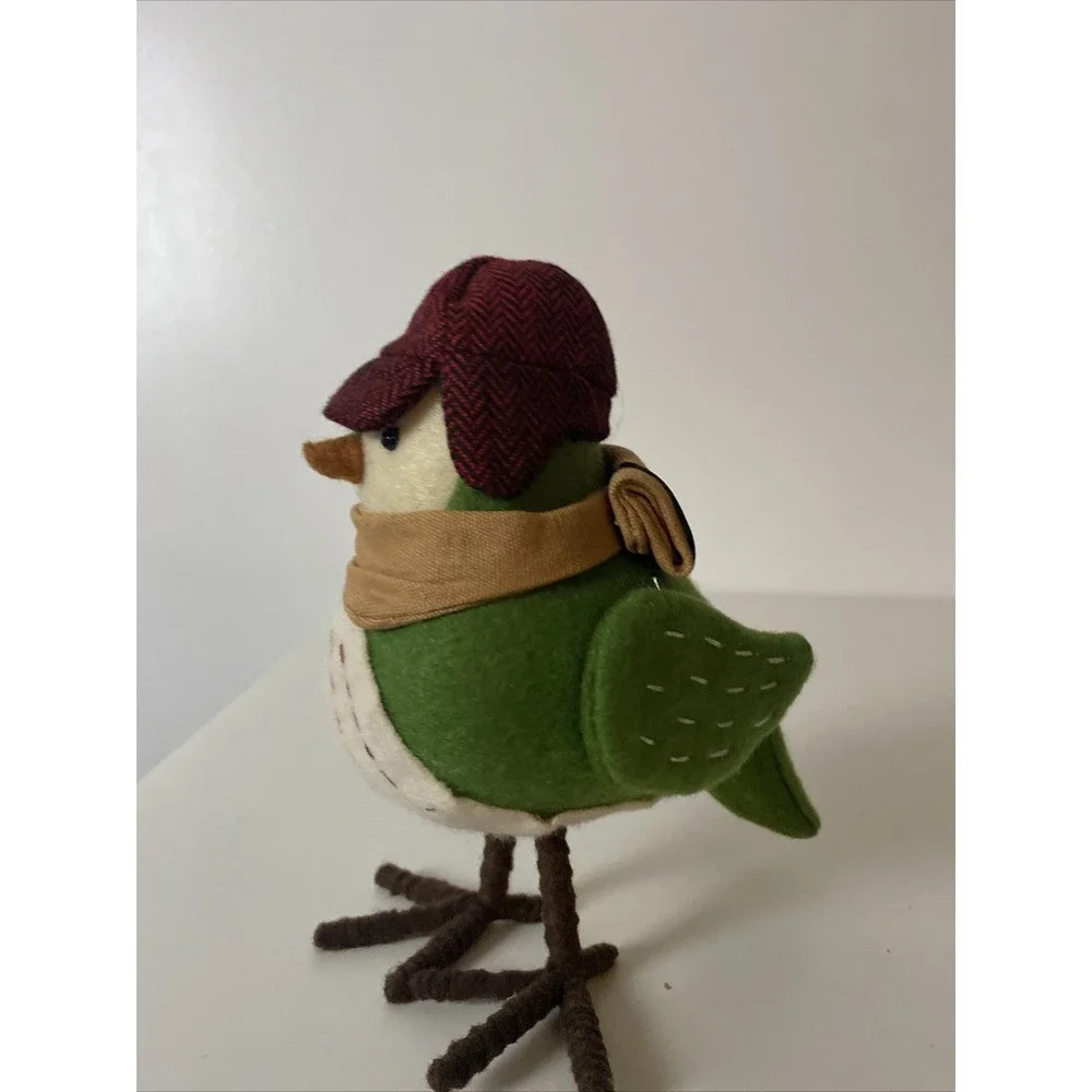 Target Felt CAMPER Bird 2016 Green Featherly Friends Fall Christmas Wondershop